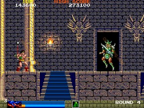 une photo d'Ã©cran de Rastan Saga sur Arcade